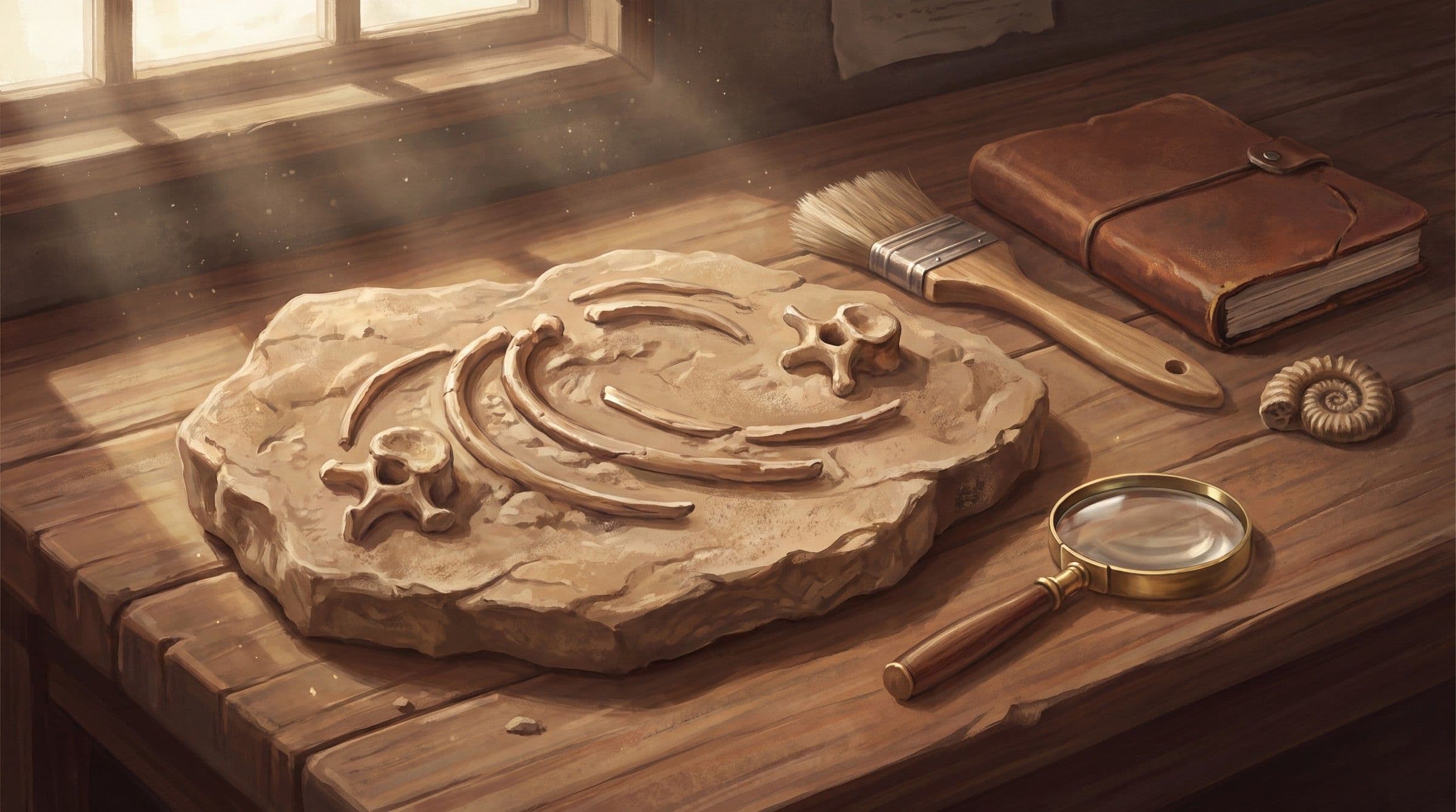 Think like a fossil detective